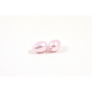 Swarovski perle (5821) goutte poire 11x8mm rosaline 